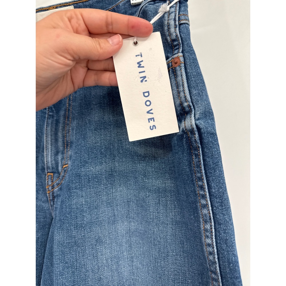 Emerson Fry Twin Doves Thrifter Gem Ankle Jeans Blue Denim NWT 29 - Picture 3 of 9